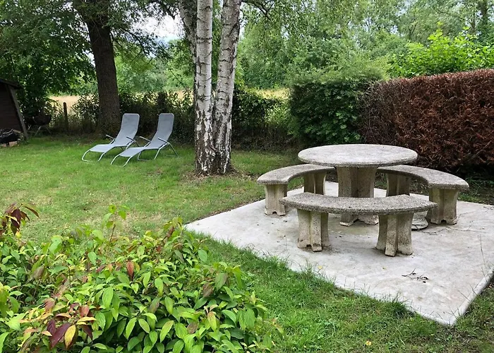 Les Hortensias Ferienhaus Vaas